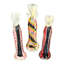 3-1/2 INCH DICHRO CHILLUM (10 CT)