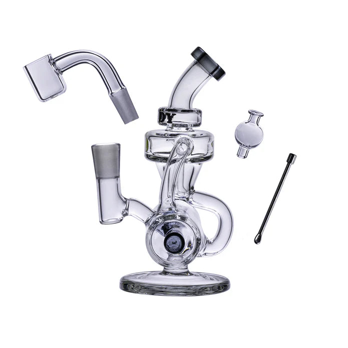 GOODY GLASS DRUMMER BOY MINI DAB RIG 4 PIECE KIT (1CT)