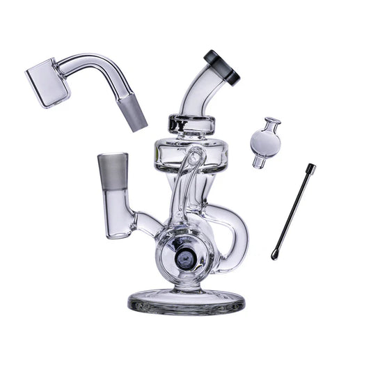 GOODY GLASS DRUMMER BOY MINI DAB RIG 4 PIECE KIT (1CT)