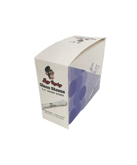 4.5" 14MM DIAMETER GLASS DOWNSTEMS (12CT)