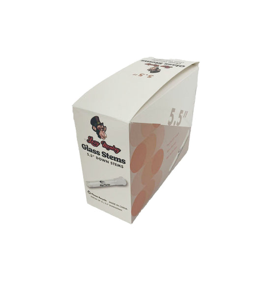 5.5" 14MM DIAMETER GLASS DOWNSTEMS (12CT)