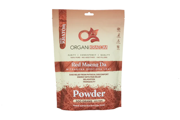 ORGANI KRATOM POWDER 250G RED MAENG DA (1CT)