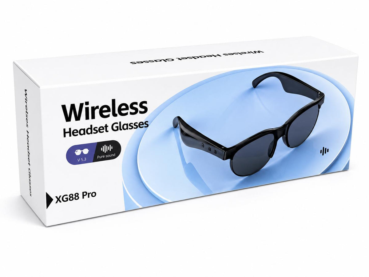 WIRELESS HEADSET GLASSES XG88 PRO