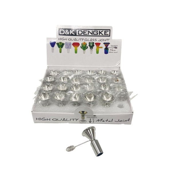 METAL BOWL ASSORTED (24CT)