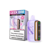 GEEK BAR PULSE 2 VAPE 25K PUFFS 5PK FROZEN WHITE GRAPE