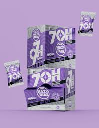 HAZY TABLETS 100MG GRAPE