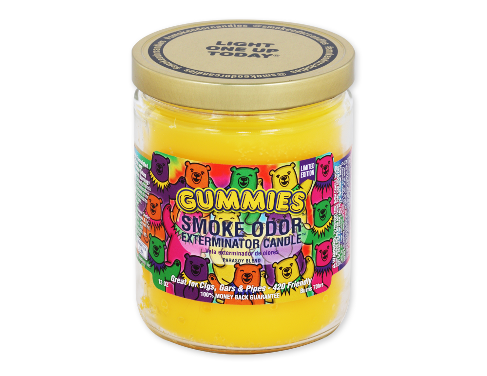SMOKE ODOR ELIMINATOR GUMMIES 13oz CANDLE (1CT)
