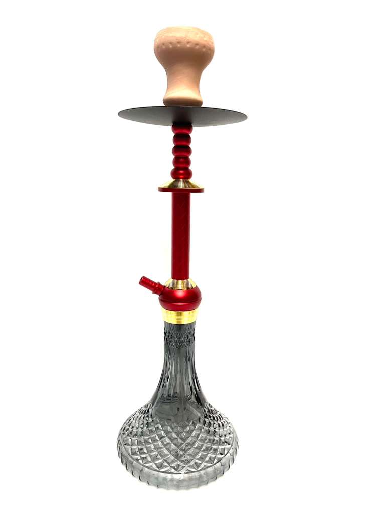 23" PREMIUM ALUMINUM HOOKAH SET (1CT)