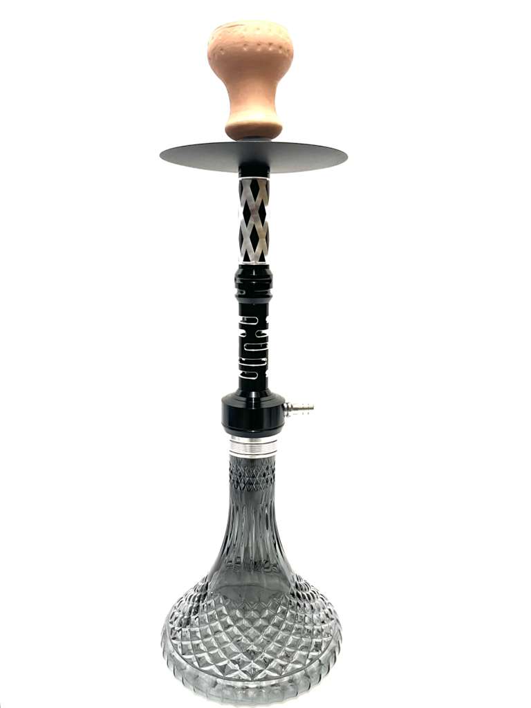 23" PREMIUM ALUMINUM HOOKAH SET (1CT)