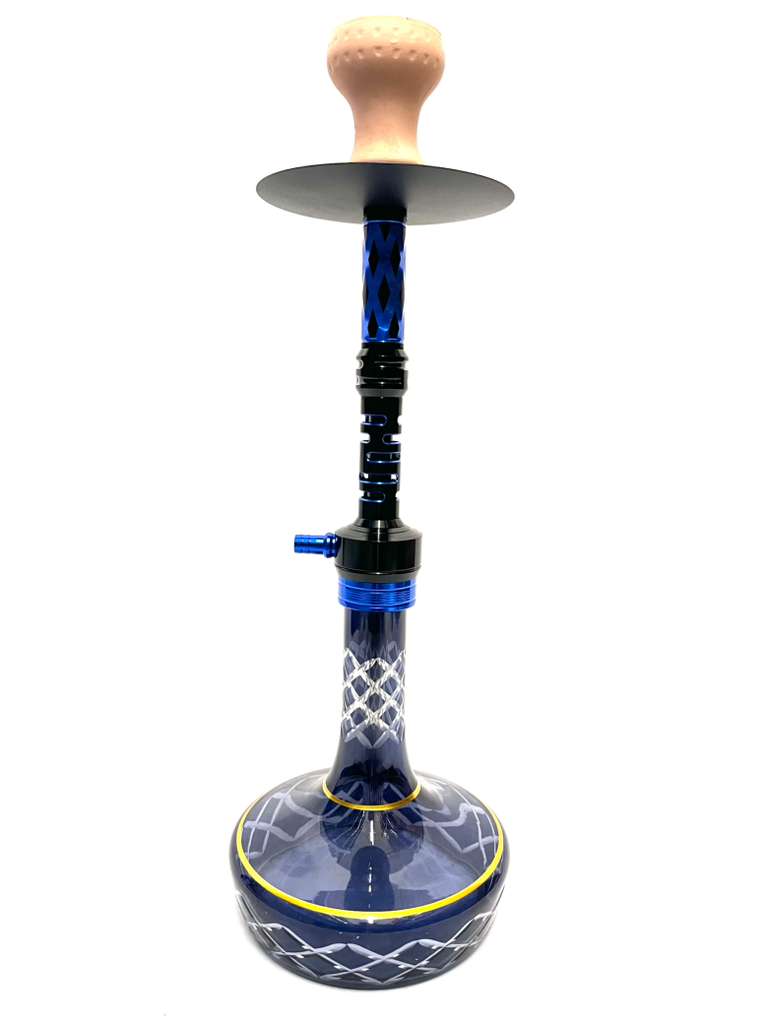 23" PREMIUM ALUMINUM HOOKAH SET (1CT)