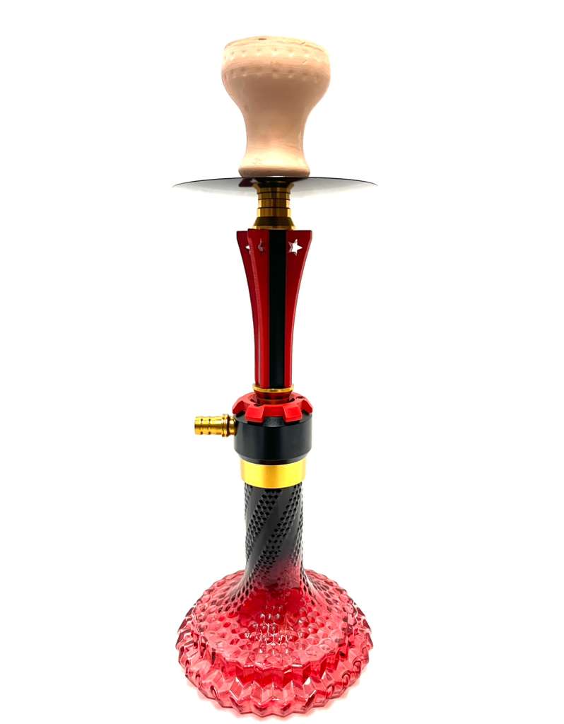 20" PREMIUM ALUMINUM HOOKAH SET (1CT)