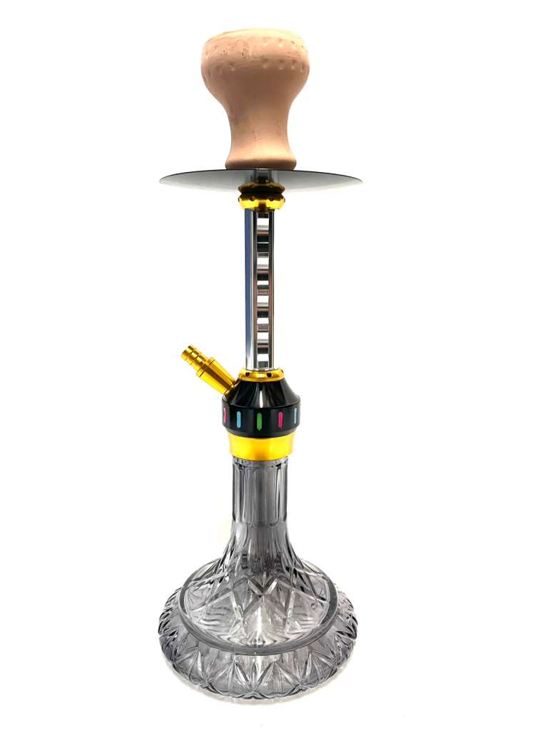 20" PREMIUM ALUMINUM HOOKAH SET (1CT)