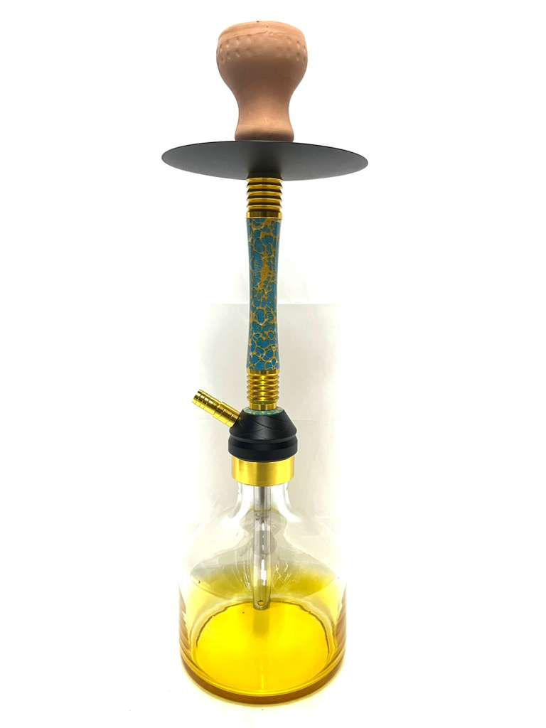 24" PREMIUM ALUMINUM HOOKAH SET (1CT)