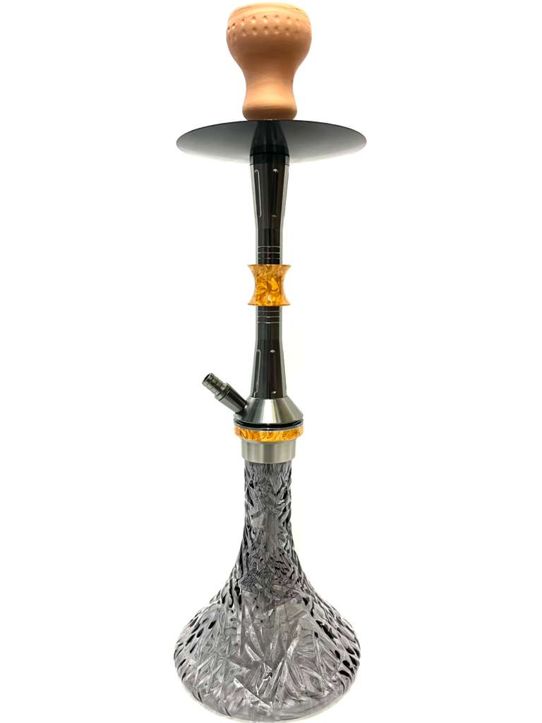 24" PREMIUM ALUMINUM HOOKAH SET (1CT)
