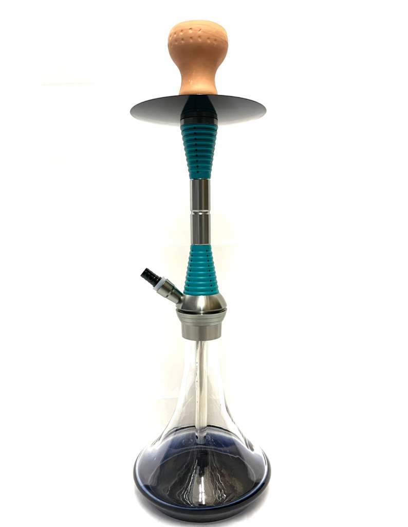 24" PREMIUM ALUMINUM HOOKAH SET (1CT)
