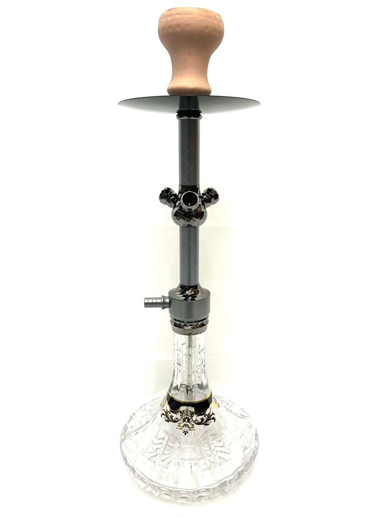 24" PREMIUM ALUMINUM HOOKAH SET (1CT)