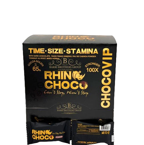 RHINO BLACK ENHANCEMENT CHOCO (48ct)