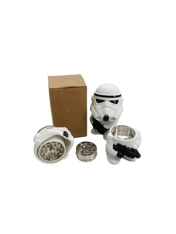 60MM 3 PART ZINC GRINDER (1CT)