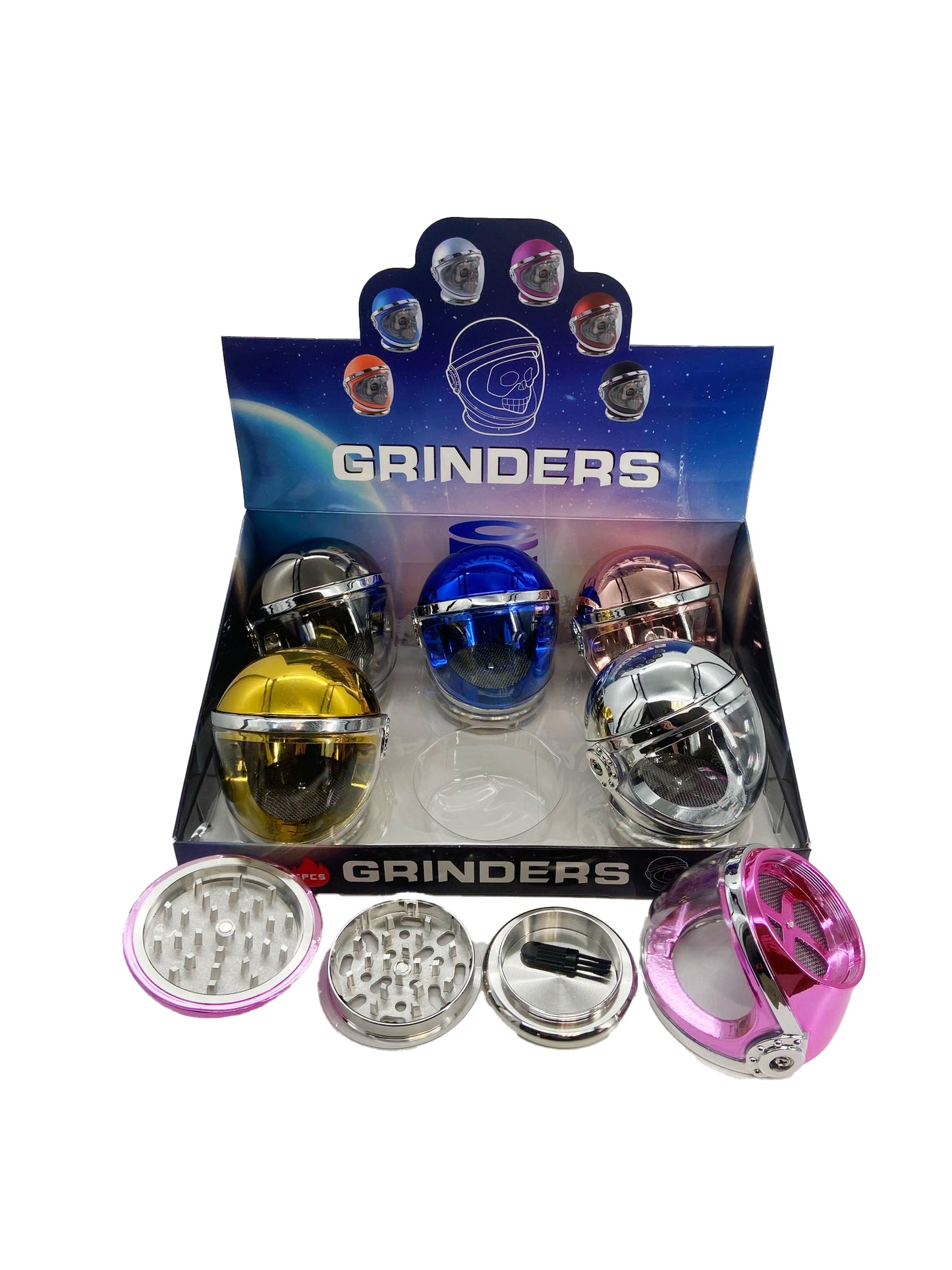 82MM ZINC GRINDER  (6CT)