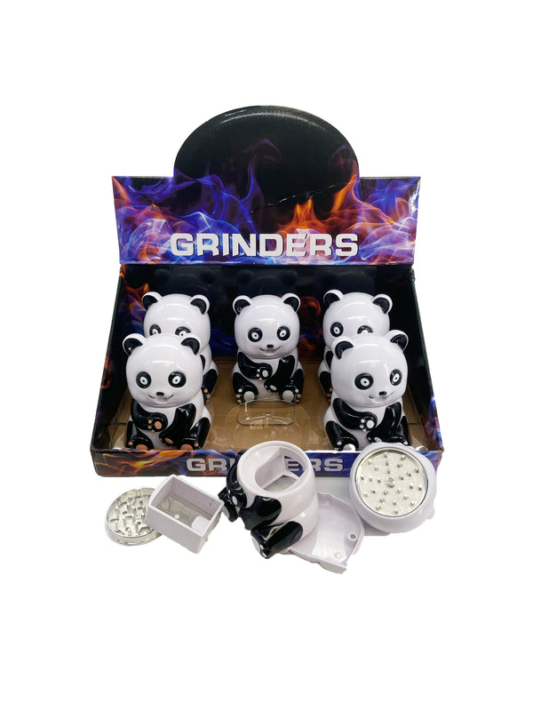 75MM PANDA ZINC GRINDER(6CT)