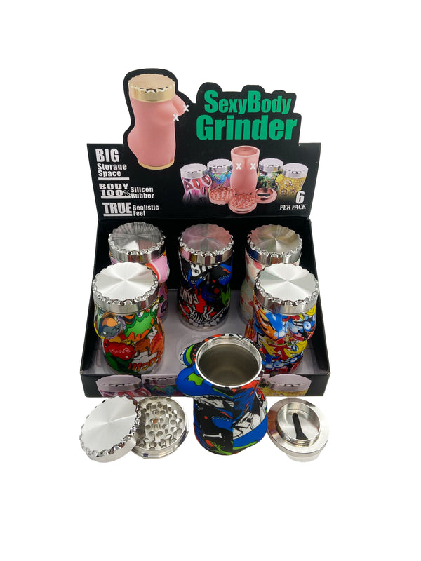 58MM ZINC GRINDER (6CT)