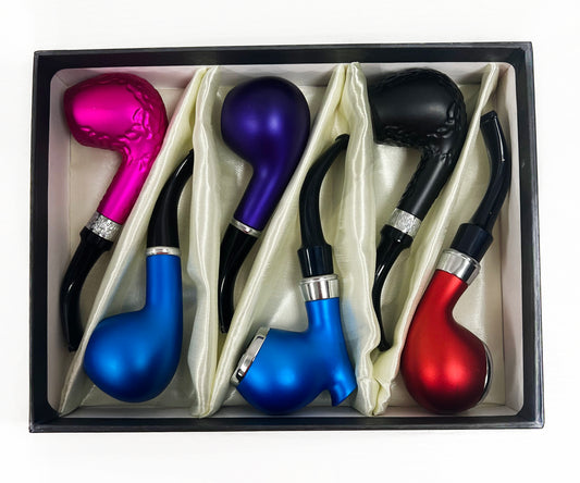 SMOKING PIPE ASSORTED (6CT)
