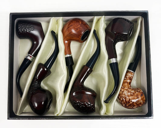 SMOKING PIPE ASSORTED (6CT)