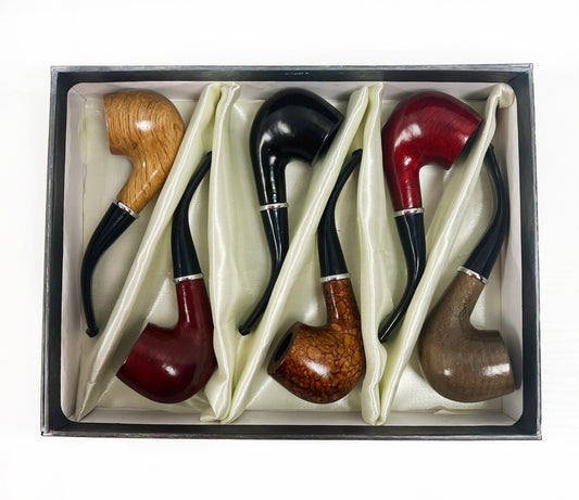 SMOKING PIPE ASSORTED (6CT)