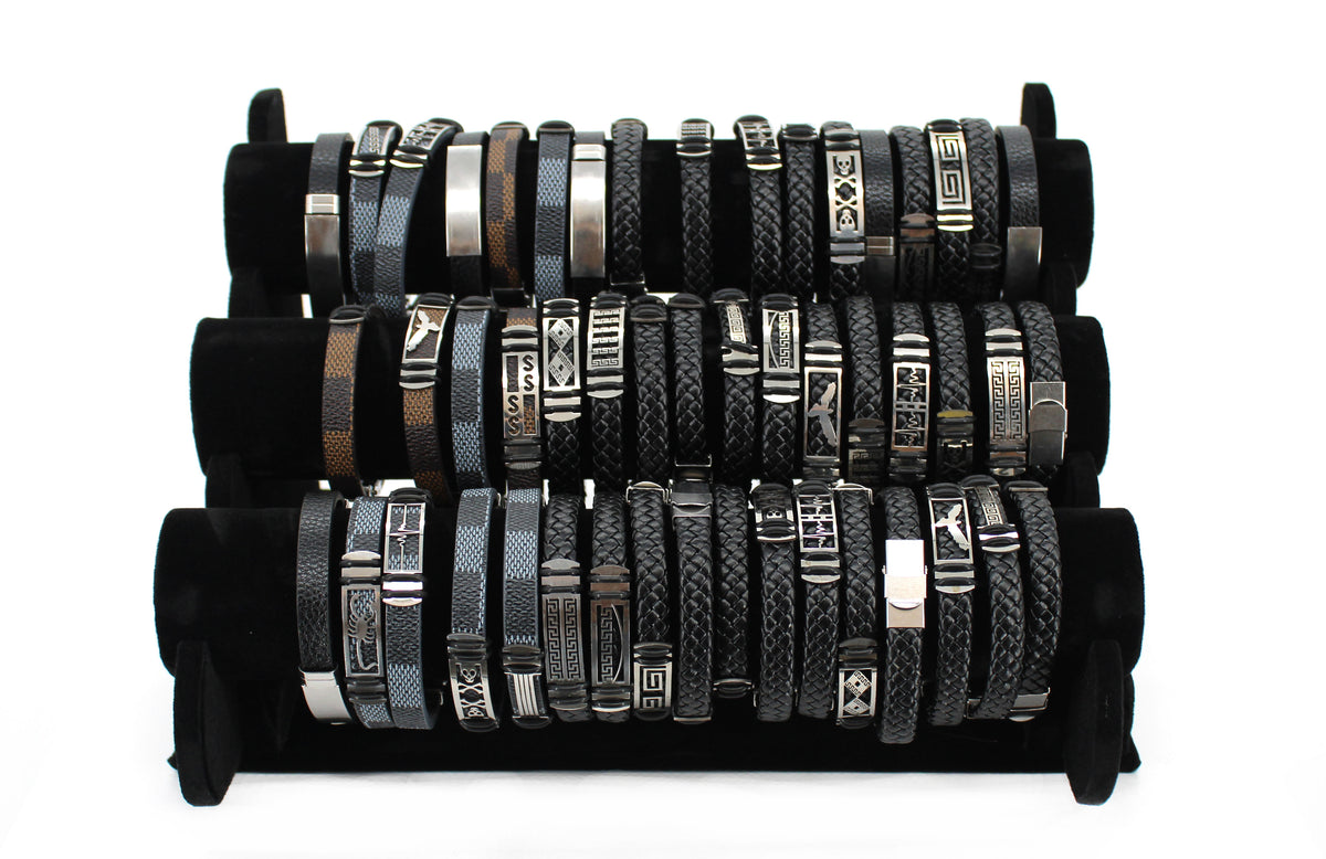 BRACELET JEWELRY DISPLAY BLK (50CT)