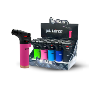 IGNITUS JET TORCH ASSORTED DESIGN (15CT)