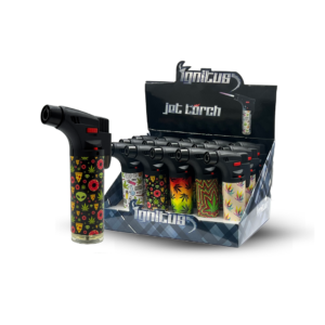 IGNITUS JET TORCH ASSORTED DESIGN (15CT)