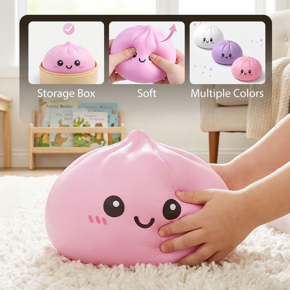 JUMBO DUMPLING SQUISHY TOY