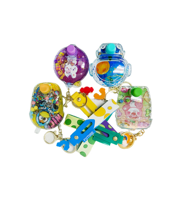 KEYCHAIN LIQUID ASSORTED (1CT)