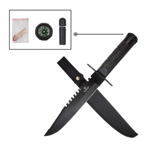 SNAKE EYE 15" TACTICAL SURVIVAL KNIFE ASSORTED STYLES