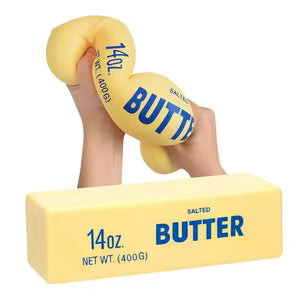 LARGE BUTTER SQUISHY TOY