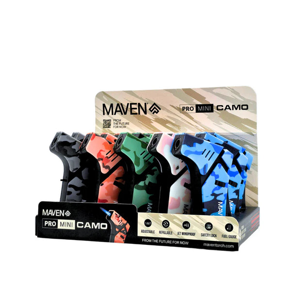 MAVEN PRO MINI CAMO LIGHTER (15CT)
