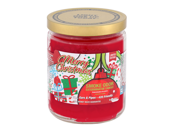 SMOKE ODODR ELIMINATOR MERRY CHRISTMAS 13oz CANDLE (1 CT)