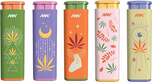 MK JET ASSORTED DREAM SERIES WINDPROOF REFILLABLE LIGHTER (50 CT)