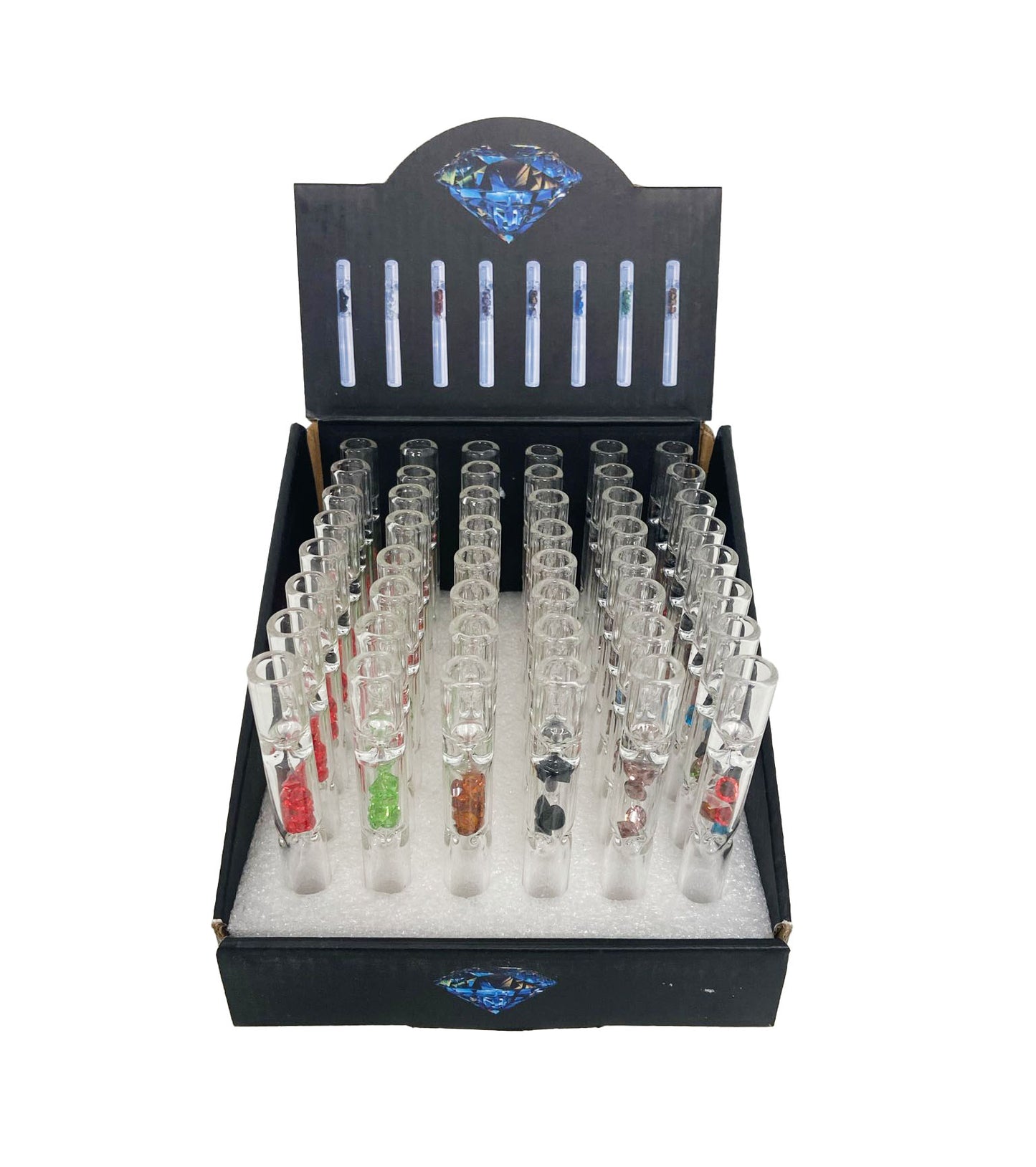 CHILLUM WITH DIAMONDS (48CT)