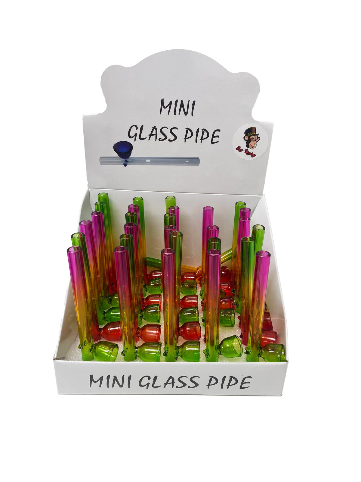TRUMPET TRICOLOR PIPE ASSORTED (30CT)