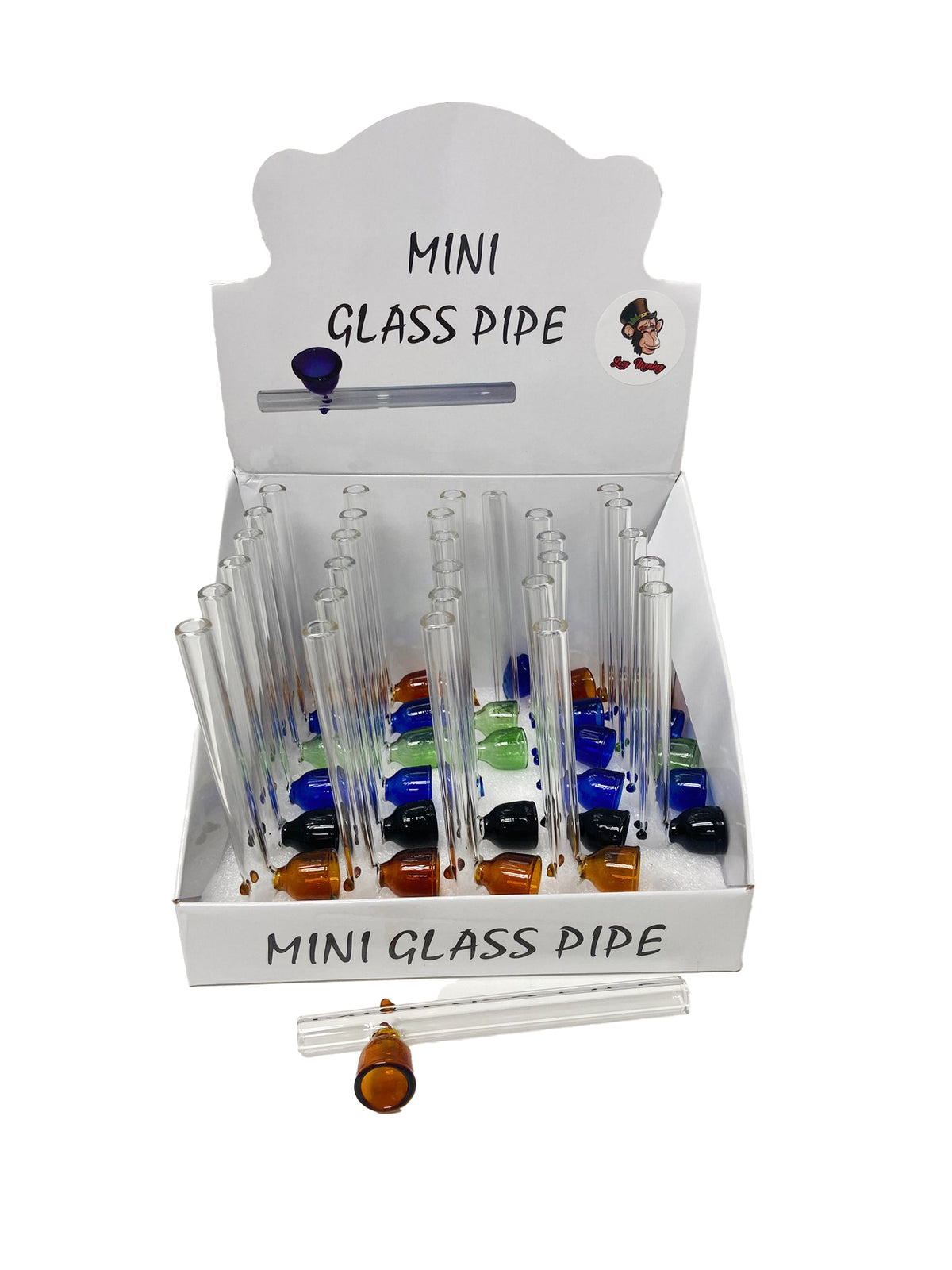TRUMPET COLOR PIPE ASSORTED (30CT)