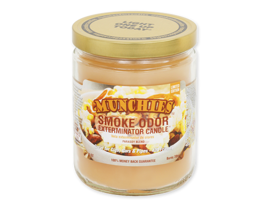 SMOKE ODOR ELIMINATOR MUNCHIES CANDLE 13oz (1CT)