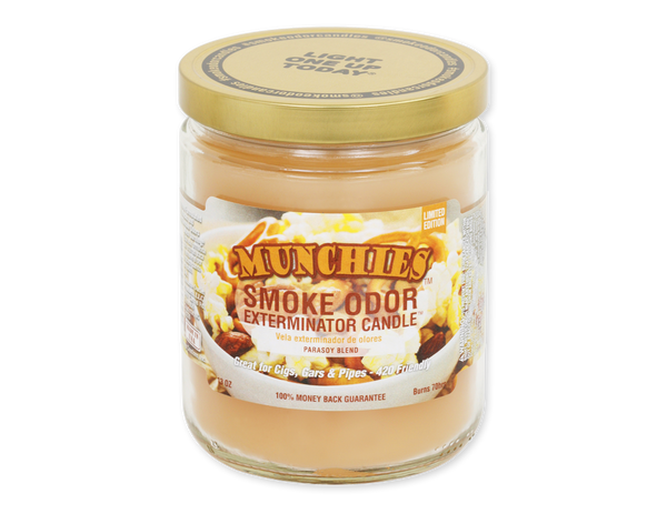 SMOKE ODOR ELIMINATOR MUNCHIES CANDLE 13oz (1CT)
