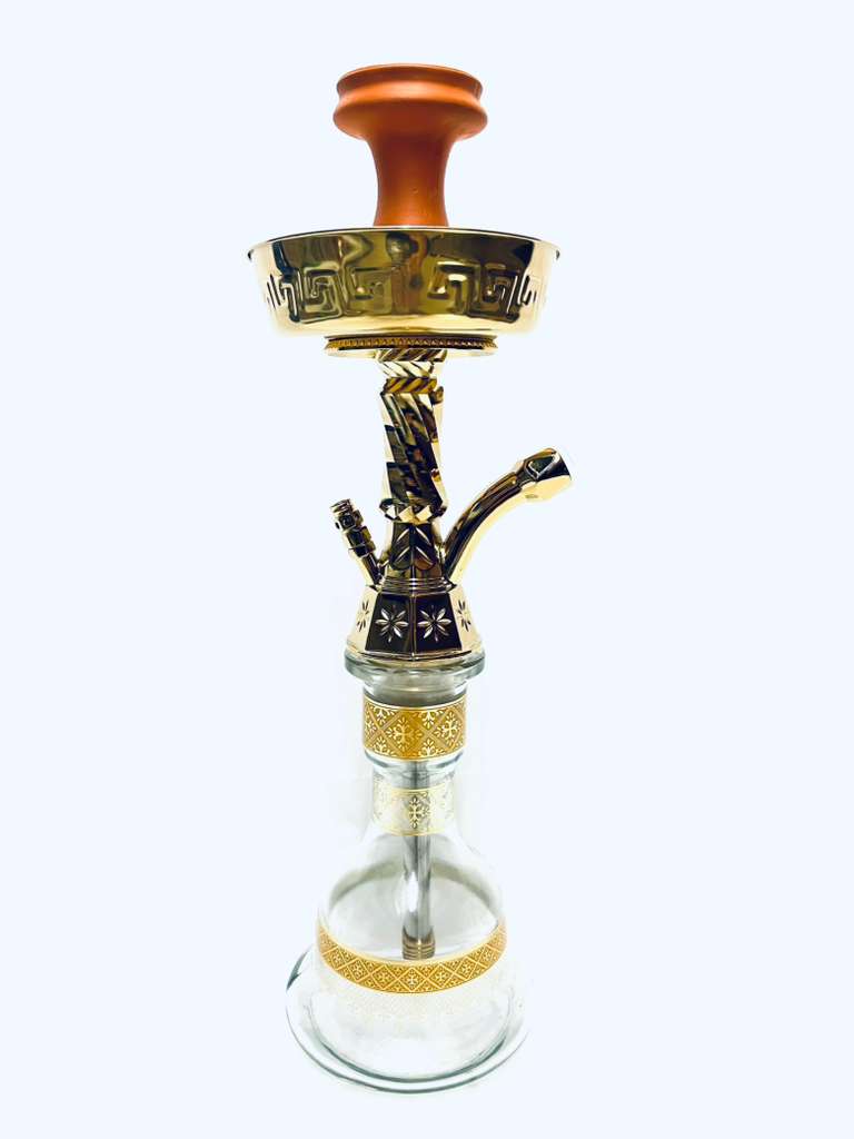 20" PREMIUM ALUMINUM HOOKAH SET W/ CARRYING CASE (1CT)