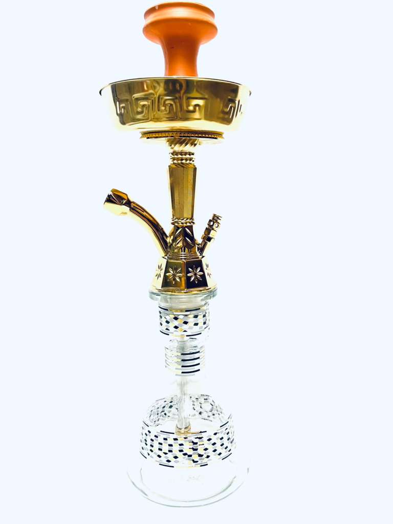 20" PREMIUM ALUMINUM HOOKAH SET W/ CARRYING CASE (1CT)