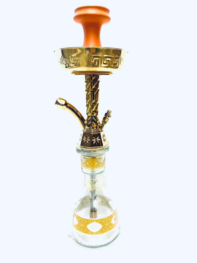 20" PREMIUM ALUMINUM HOOKAH SET W/ CARRYING CASE (1CT)