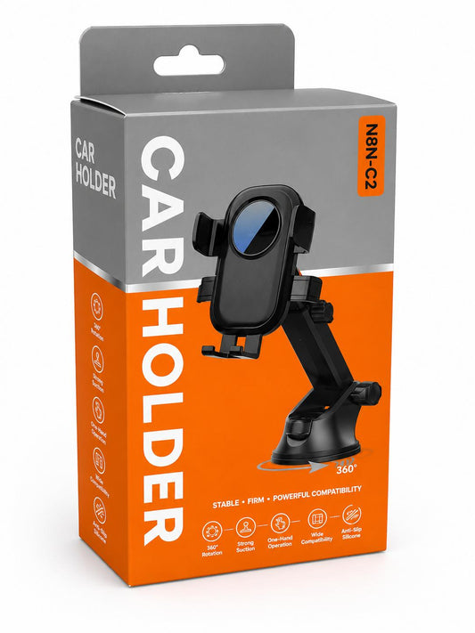 SUCTION SWIVEL CAR PHONE MOUNT (1CT)