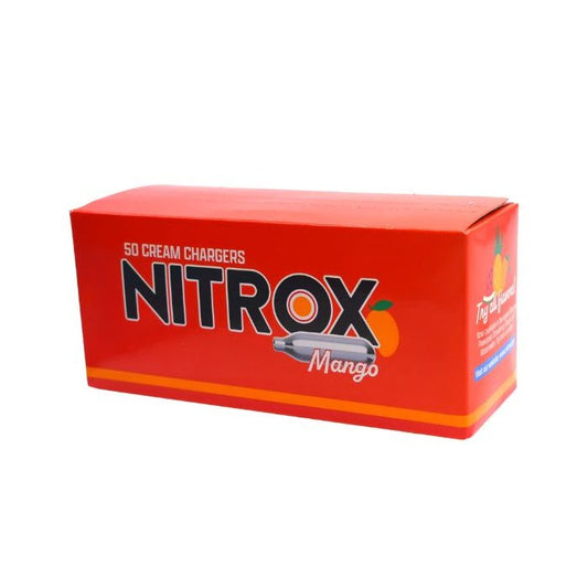 NITRO N2O CREAM CHARGERS 50pk MANGO (1CT)