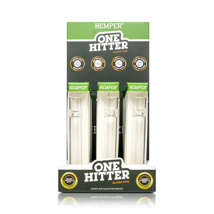 HEMPER ONE HITTERS DISPLAY (18CT)