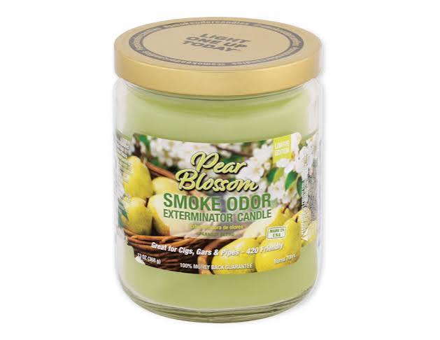 SMOKE ODODR ELIMINATOR PEAR BLOSSOM 13oz CANDLE (1 CT)